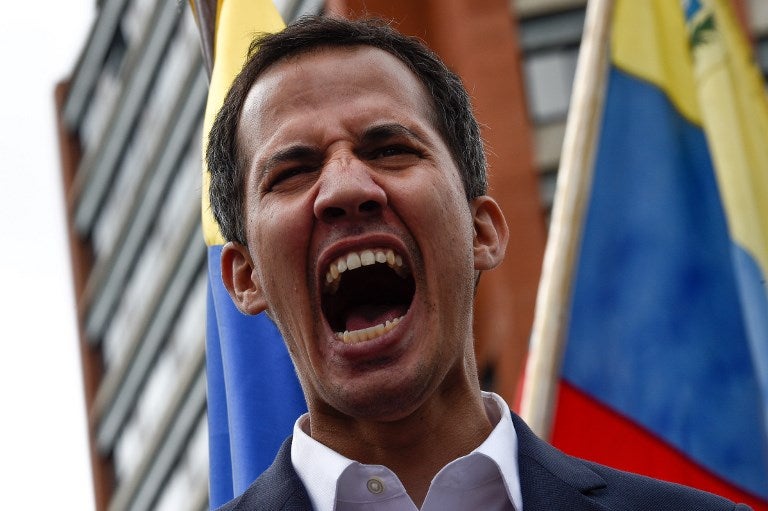 Juan Guaidó, autoproclamado presidente interino de Venezuela.