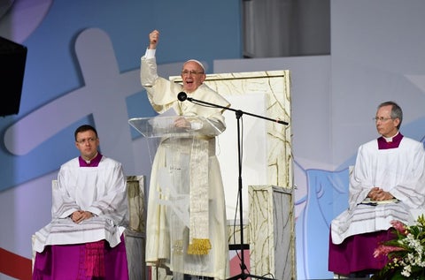 El papa Francisco en Panamá