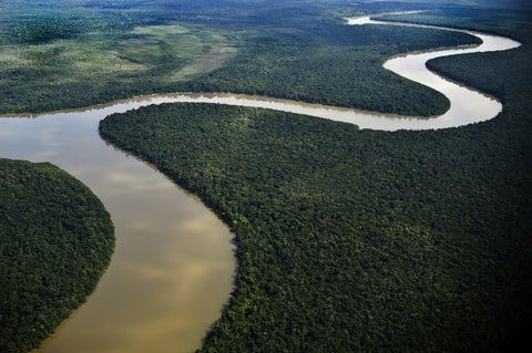 Río Inírida, en el departamento del Guainía