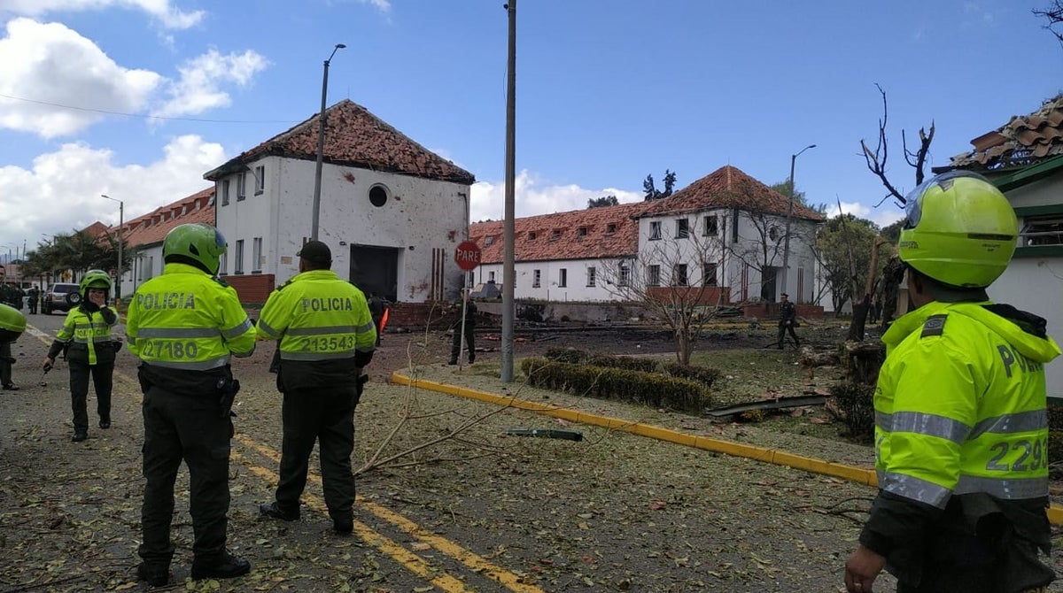 Explosión en Escuela de Cadetes General Santander