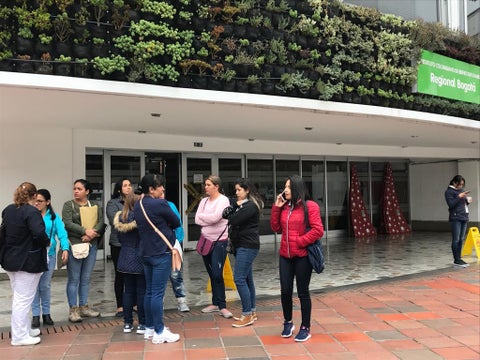 Madres comunitarias de Bogotá