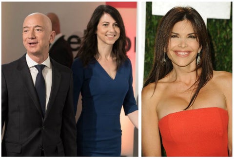 Jeff Bezos y su esposa MacKenzie