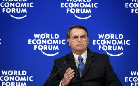 Jair Bolsonaro, presidente de Brasil