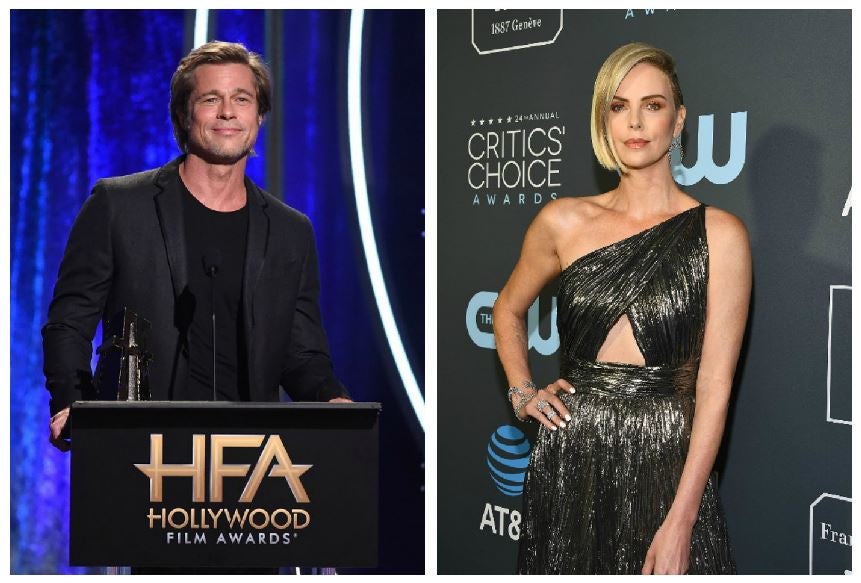 Brad Pitt y Charlize Theron
