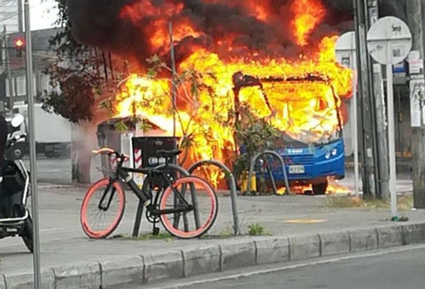 INCENDIO BUS SITP