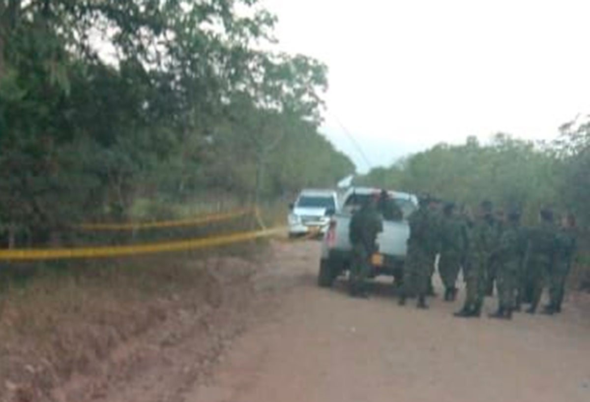 La zona de Cabuyaro (Meta) donde fue hallada sin vida la menor Angie Lorena Nieto