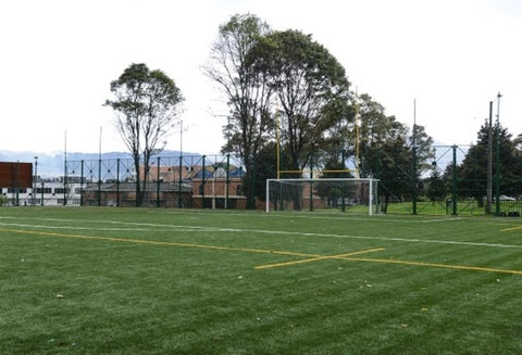 Canchas de fútbol. Imagen de referencia