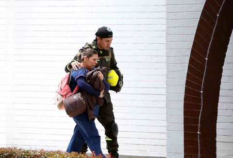 Carro Bomba en Escuela General Santander