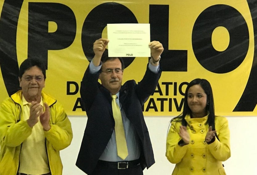Celio Nieves, precandidato a la Alcaldía de Bogotá