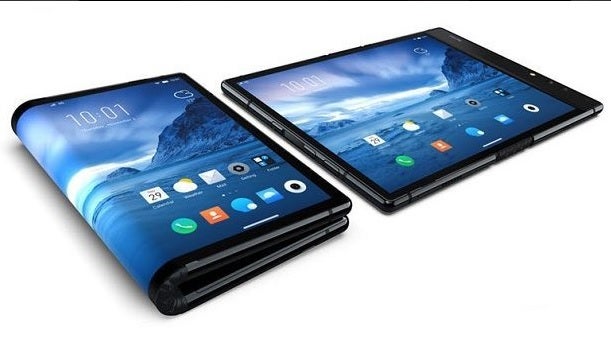 celular inteligente smartphone plegable