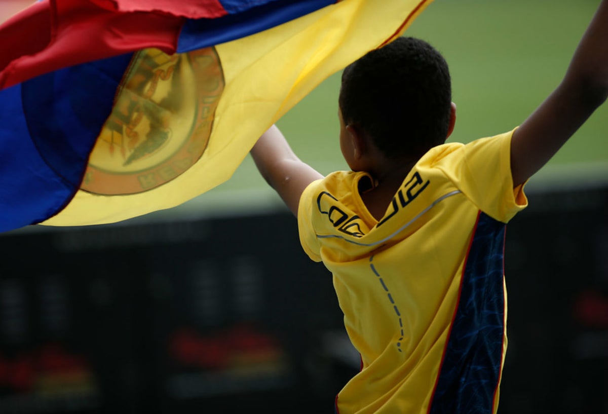 Hinchas colombianos