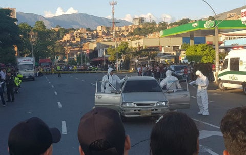 Doble homicidio en Medellín tras discusión en un semáforo