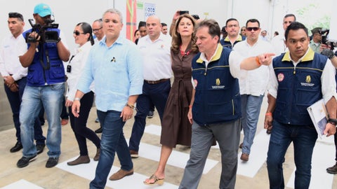 Iván Duque en San Andrés