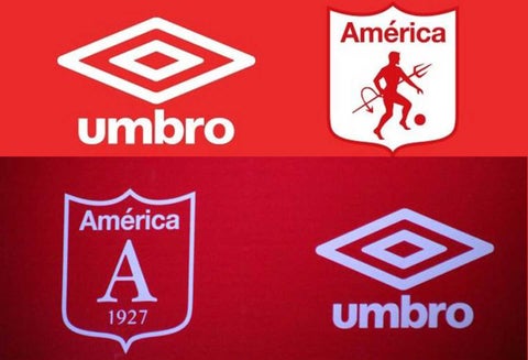 Escudo del América con y sin el diablo