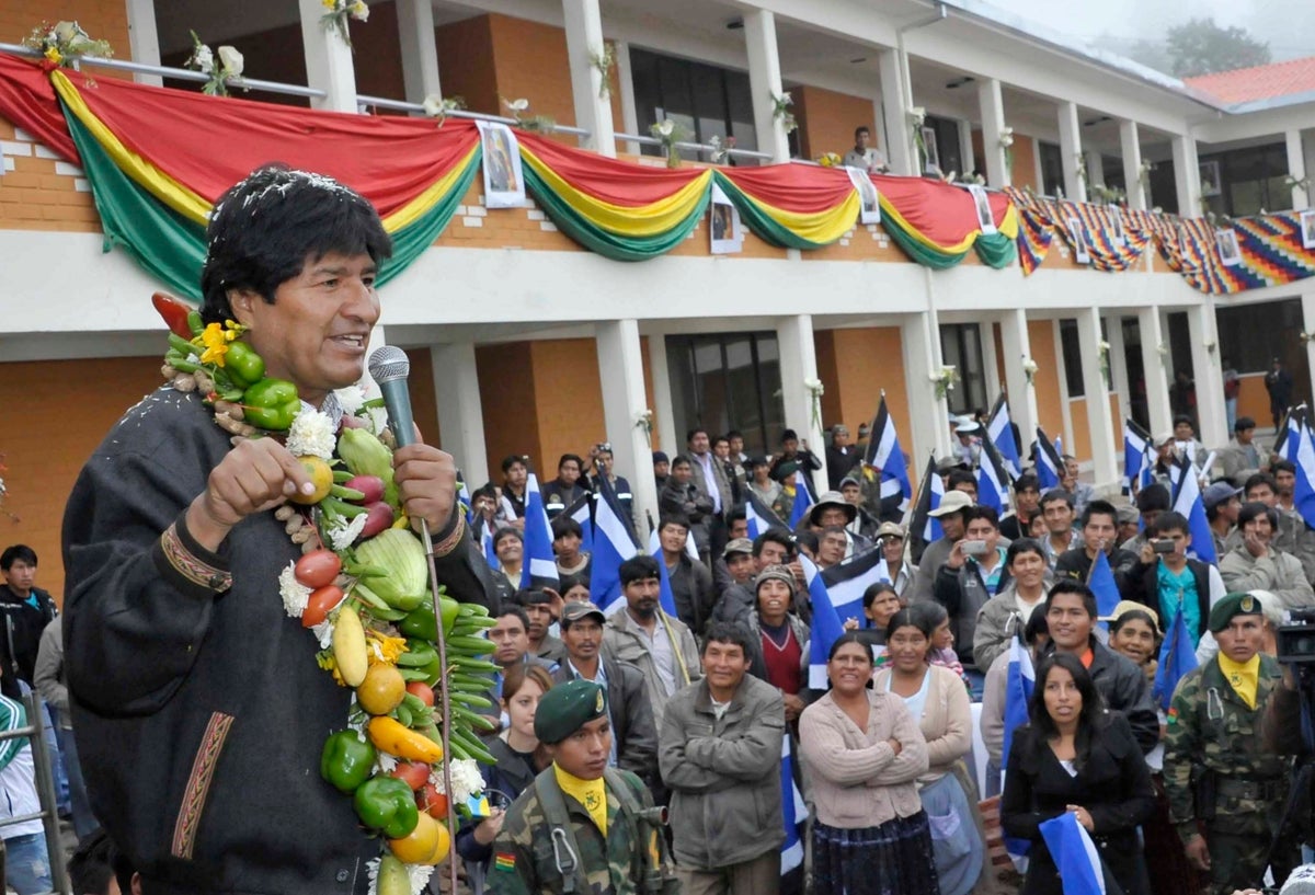Evo Morales, un mandatario que lleva 13 años en el poder y va por más.