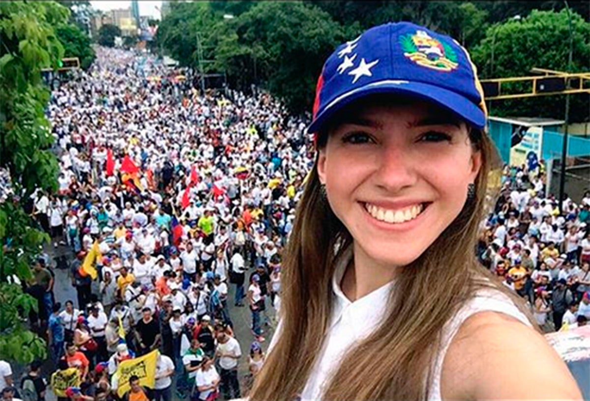Fabiana Rosales, esposa de Juan Guaidó