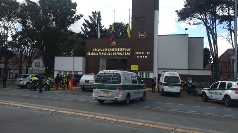 Emergencia en la Escuela de Cadetes de Policía General Santander
