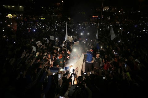 Marchas contra el fiscal general