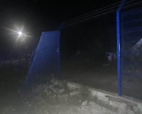 Inescrupulosos rompen el cerramiento e ingresan a la pista