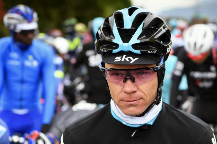 Chris Froome, la gran decepción del Tour Colombia 2.1