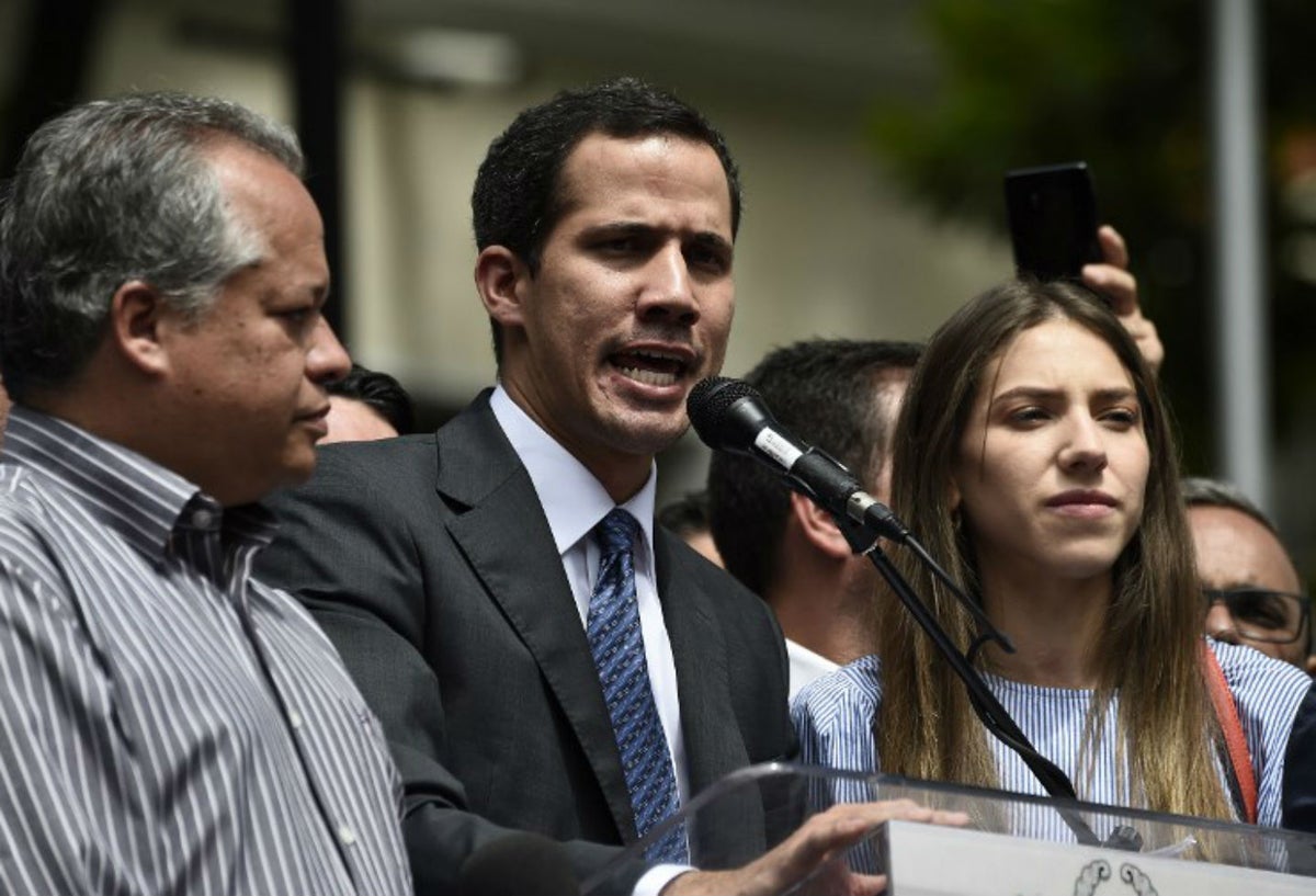 Juan Guaidó, presidente del Parlamento Venezolano.