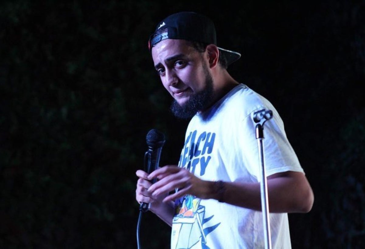 Ibrahim Salem, un humorista en medio de una intensa polémica.