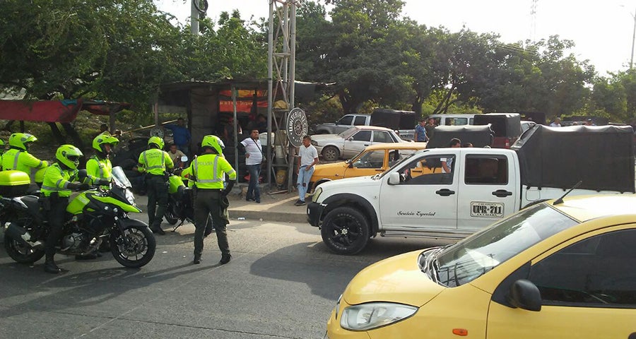 Operativos Circunvalar conductores servicio Ilegal