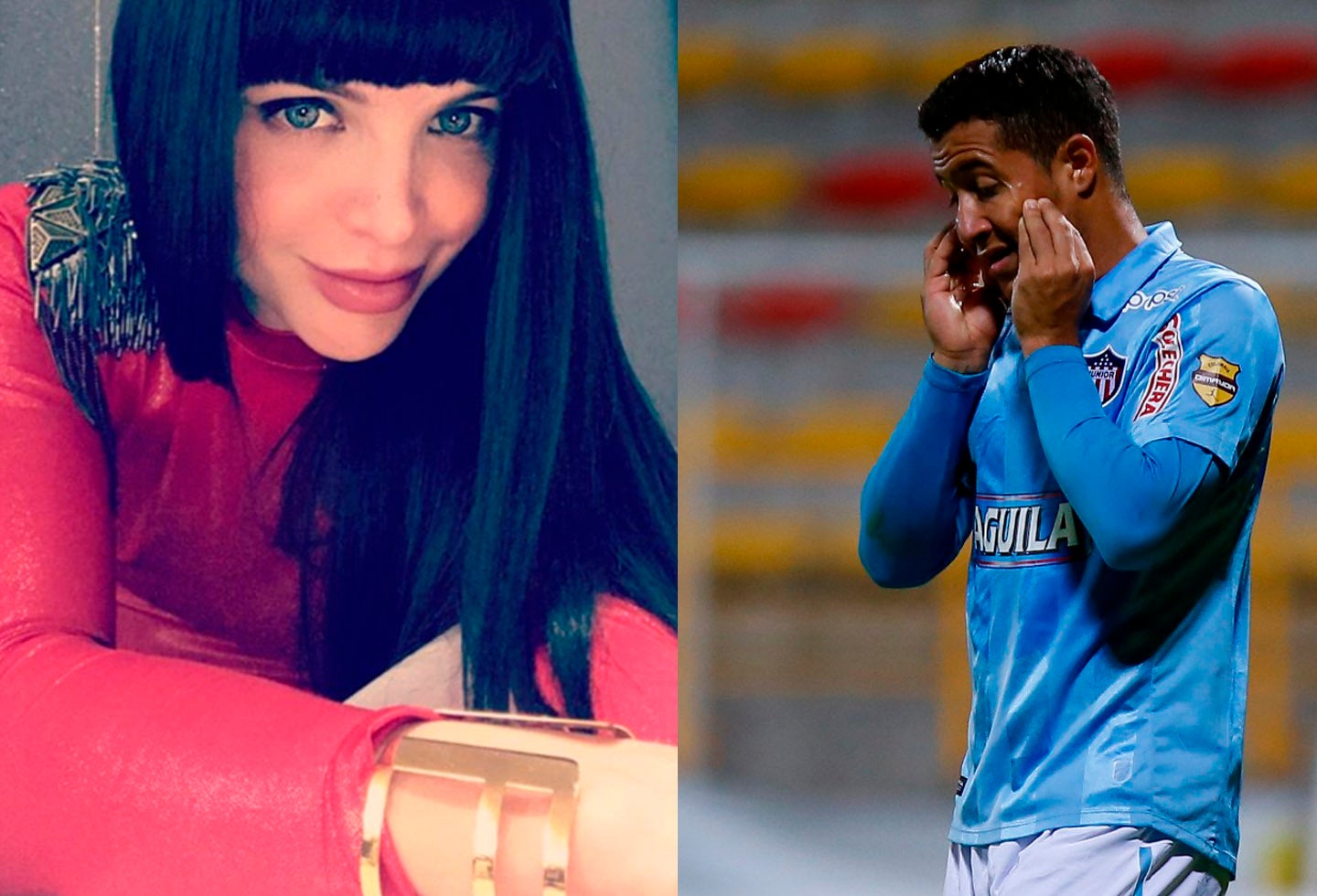 La modelo se pronunció al respecto a través de redes sociales y dio detalles del pleito que lleva con el jugador.
