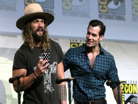 Jason Mamoa y Henry Cavill