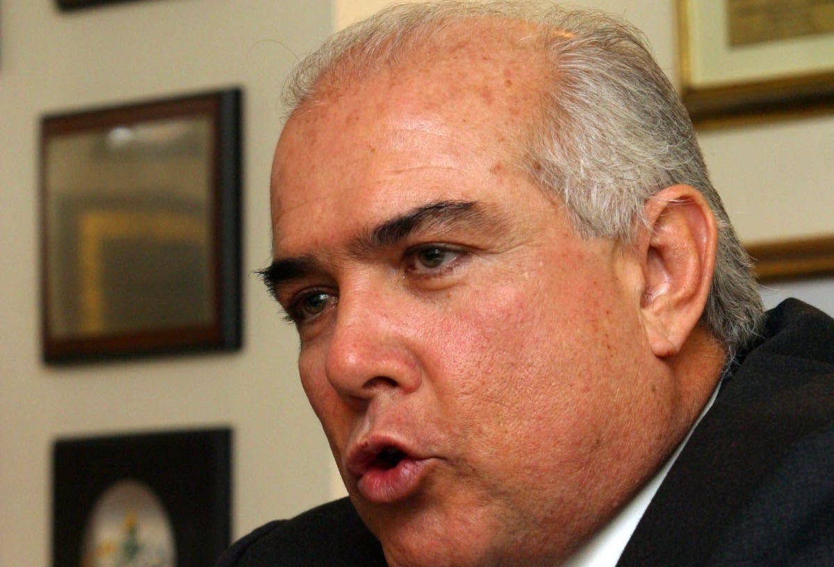 El exsenador Jorge Visbal Martelo, condenado por parapolítica.
