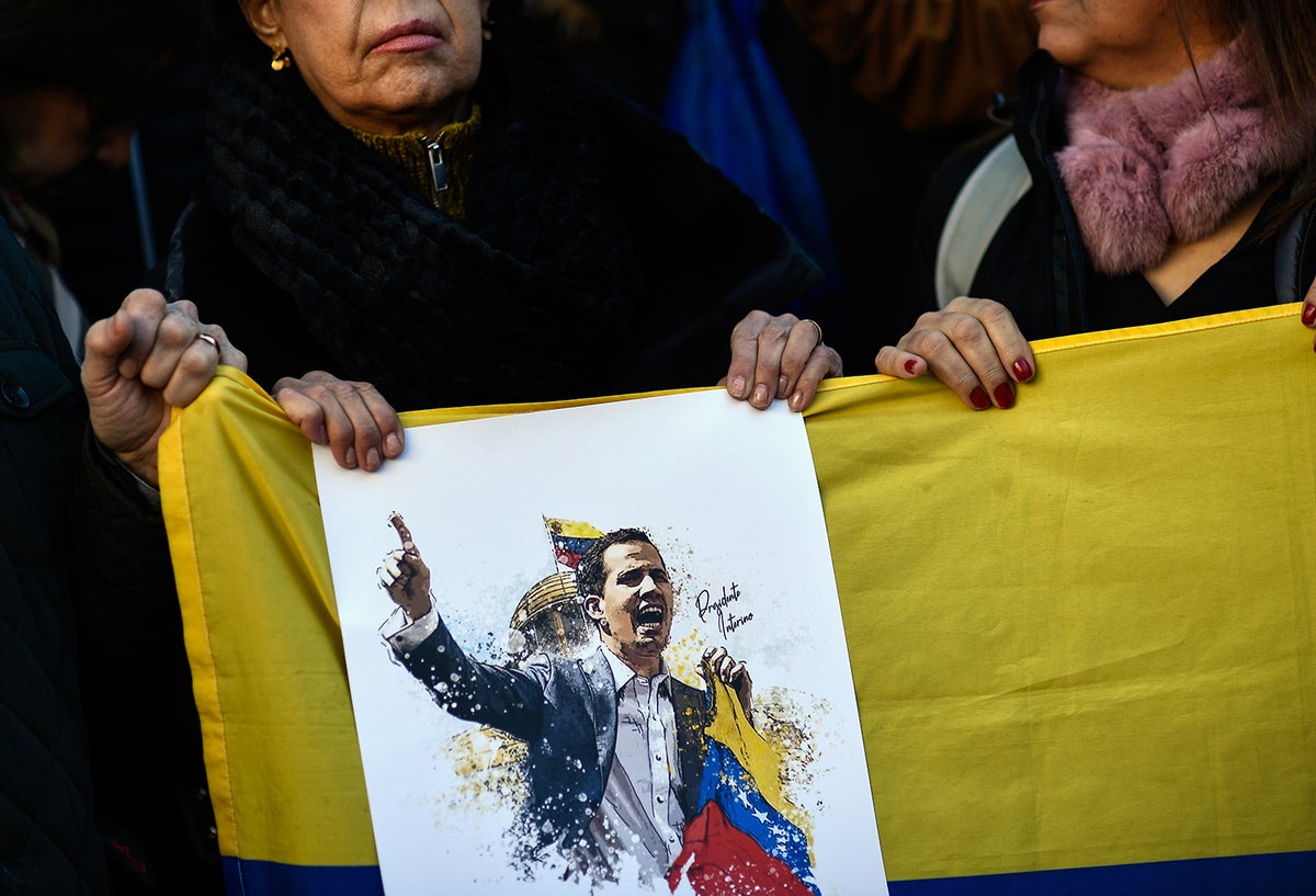 Juan Guaidó, presidente de la Asamblea Nacional de Venezuela