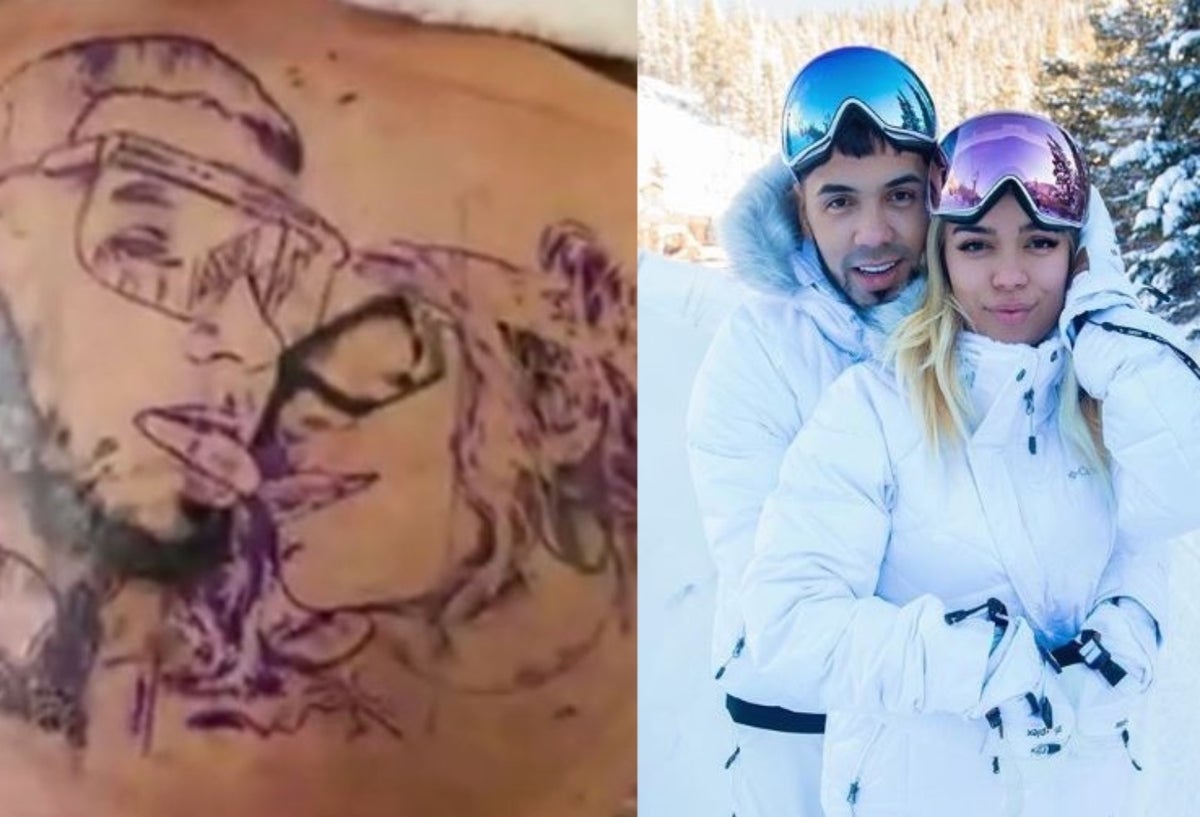 Tatuaje de Anuel AA