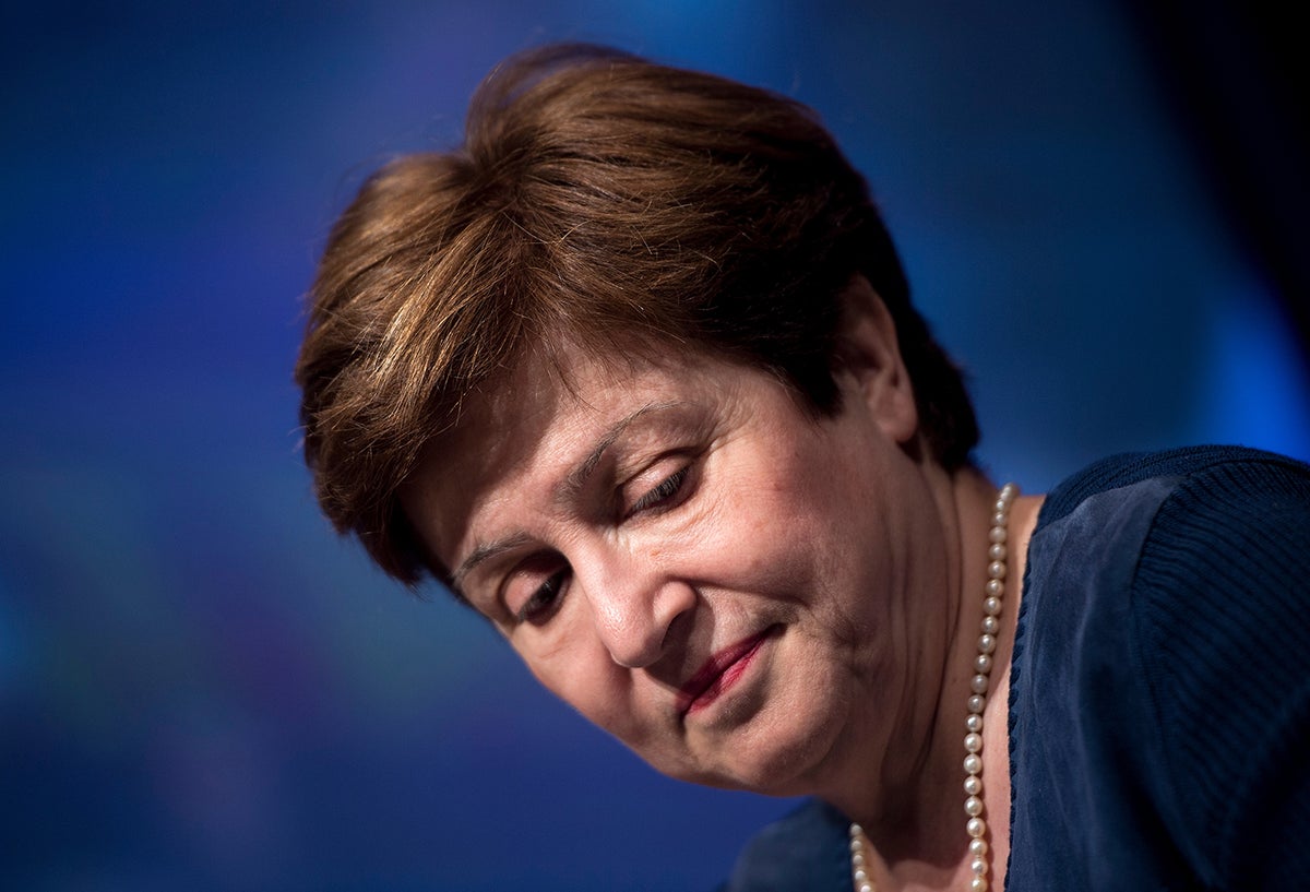 Kristalina Georgieva, jefa del FMI, antigua directora ejecutiva del BM