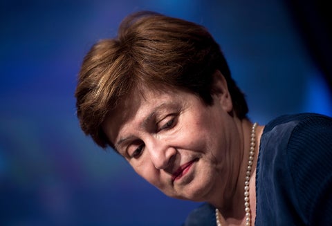 Kristalina Georgieva, jefa del FMI, antigua directora ejecutiva del BM