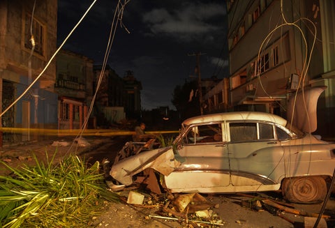 La Habana (Cuba) tras el paso de un tornado