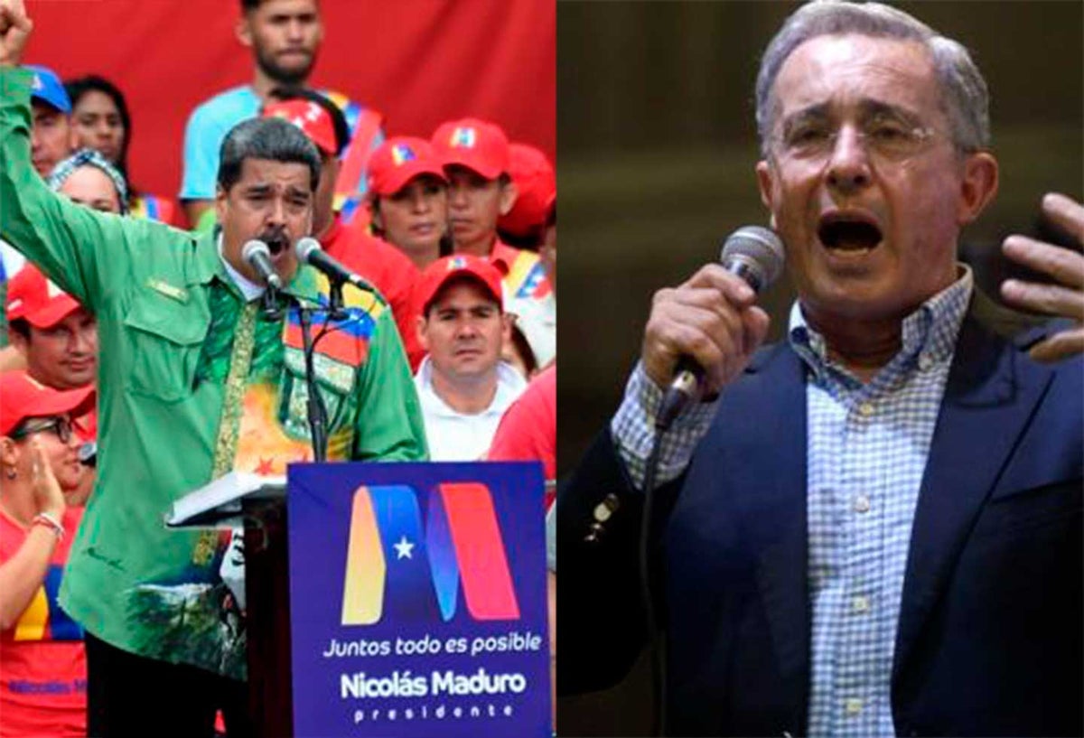Álvaro Uribe invita a los venezolanos a sacar a Maduro del poder