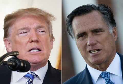 Mitt Romney acusó a Trump de causar "consternación" en todo el mundo.