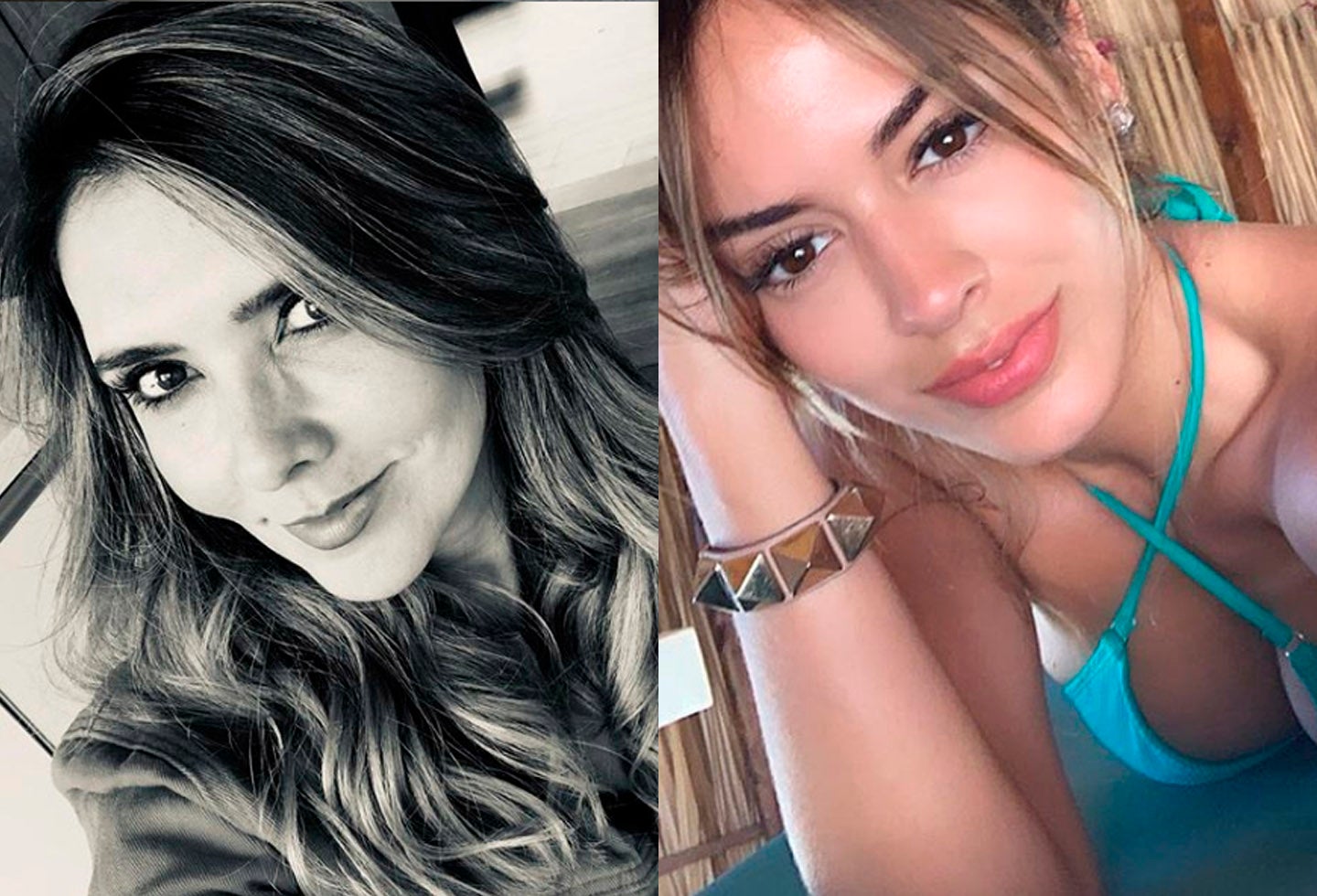 La presentadora publicó una fotografía relacionada con el reto viral #1oYearsChallenger y utilizó una fotografía de la modelo.