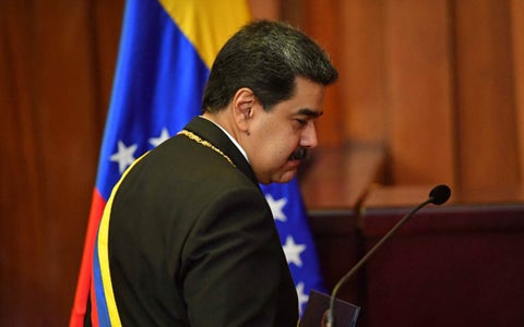 Nicolás Maduro, presidente de Venezuela