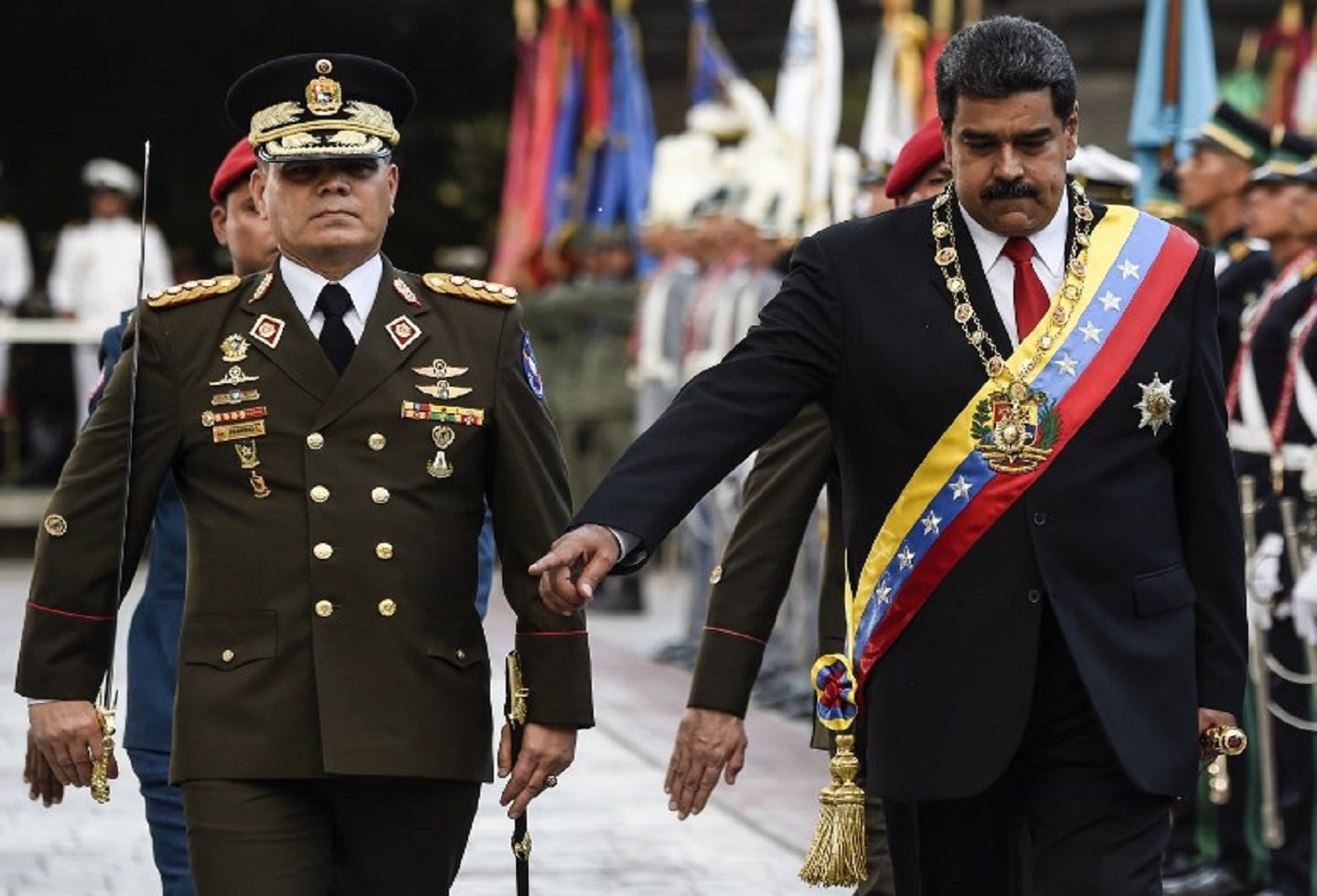 Nicolás Maduro y Vladimir Padrino López