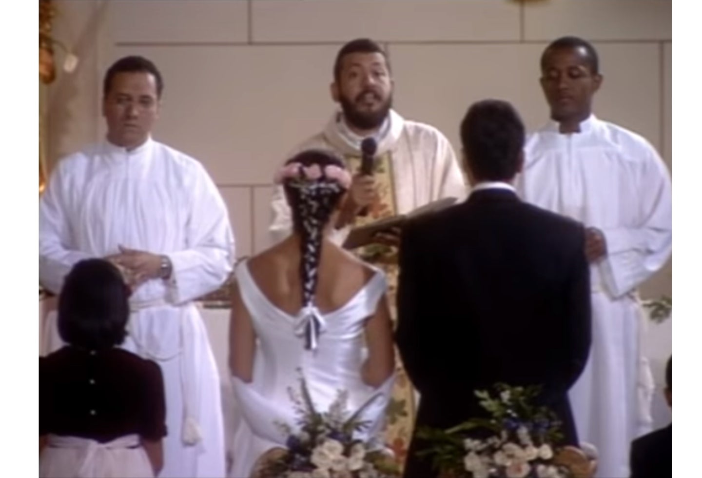 El Padre Alberto Linero en 'Betty la fea'.