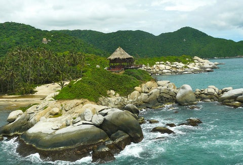El Parque Nacional Natural Tayrona, en inmediaciones de Santa Marta
