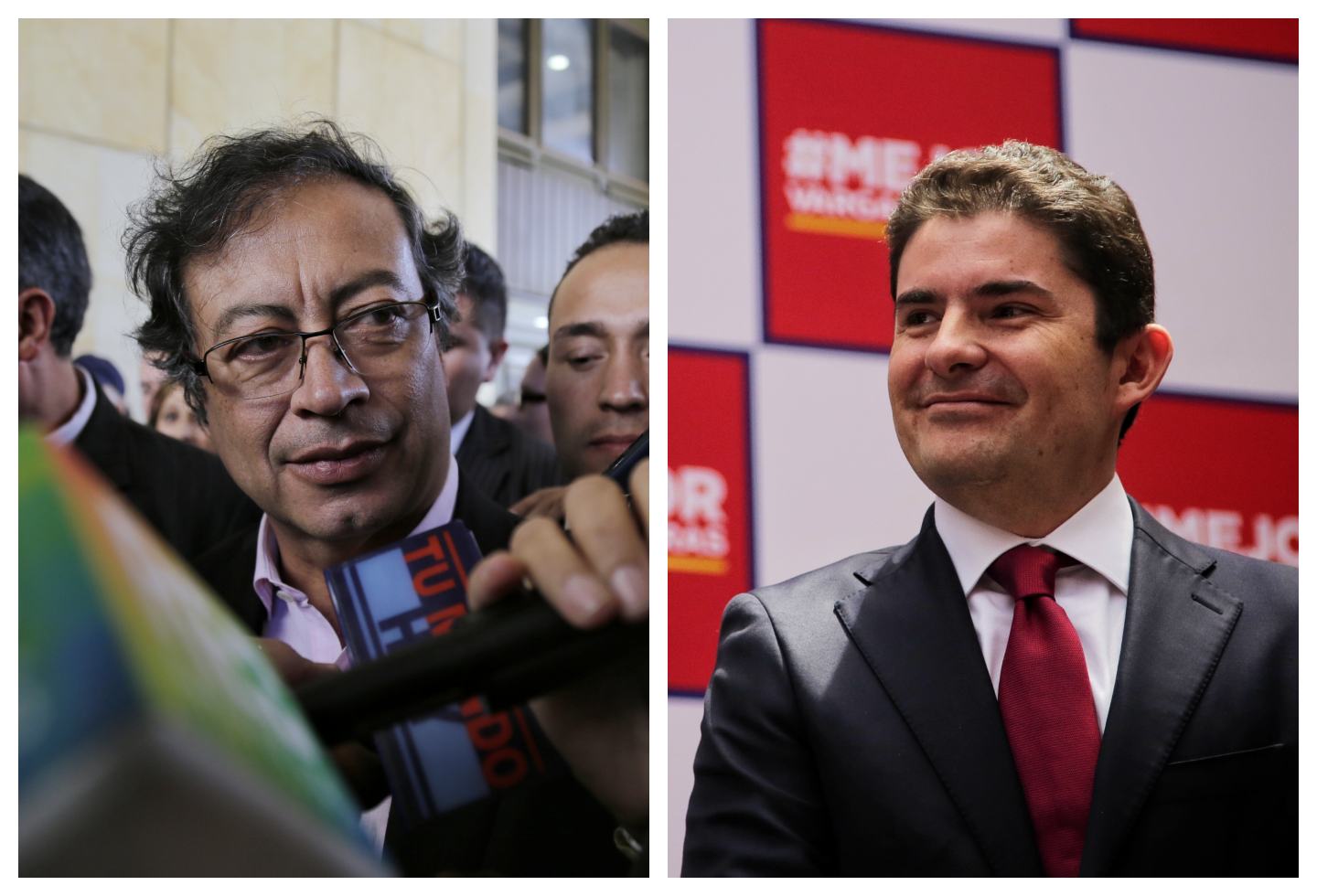 Gustavo Petro y Luis Felipe Henao