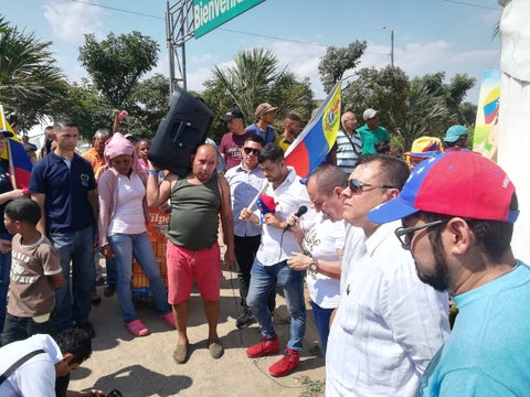 Plantón de Venezolanos en Cúcuta