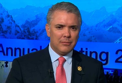 El presidente Iván Duque.