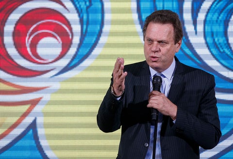 Ramón Jesurún, presidente de la Federación Colombiana de Fútbol