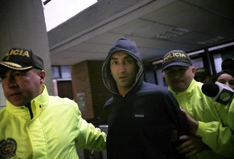 Ricardo Andres Carvajal, capturado por presuntamente ser cómplice en atentado contra la Escuela General de Cadetes.