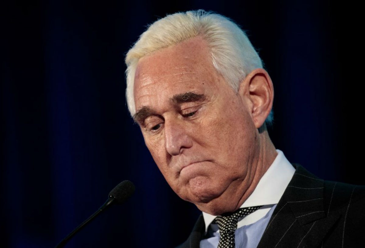 Roger Stone, el exasesor de la campaña del presidente de EE.UU., Donald Trump.