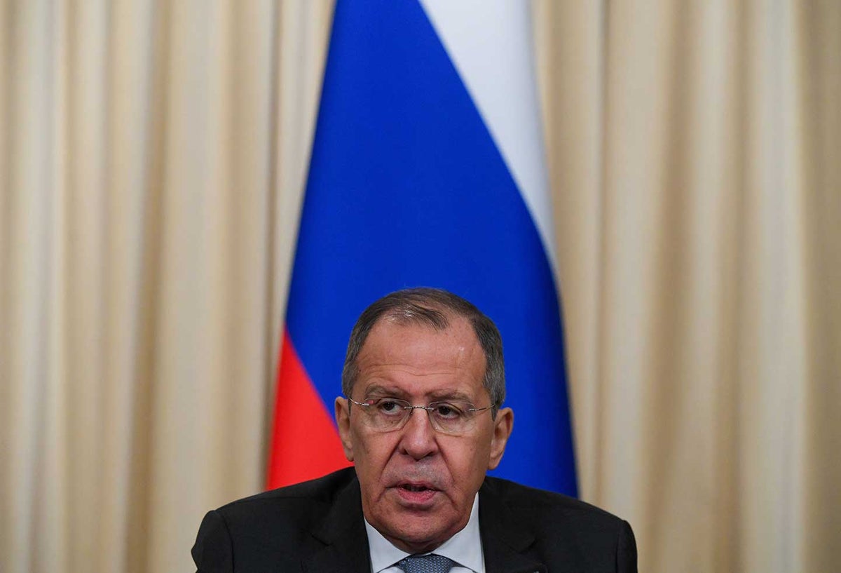 Serguéi Lavrov, ministro de Asuntos Exteriores de Rusia