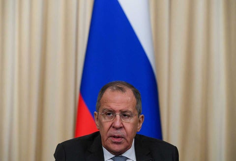 Serguéi Lavrov, ministro de Asuntos Exteriores de Rusia